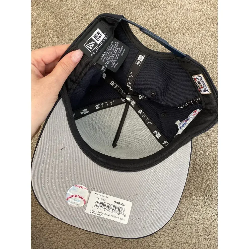 New Era New York Yankees 1998 World Series Wool Hat Navy OSFM